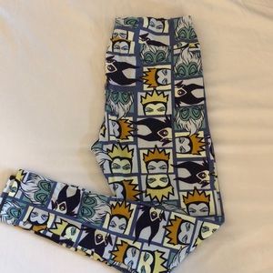 LuLaRoe Disney Villains Leggings TC
